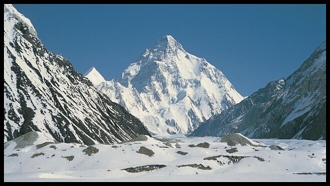 El K2, el segundo pico más alto de la tierra