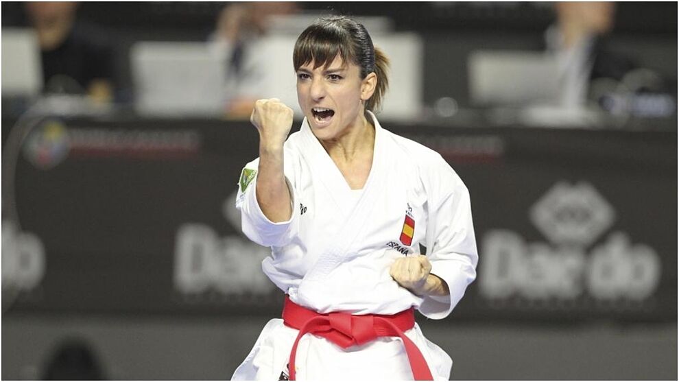 Sandra Sánchez, en el último Mundial.