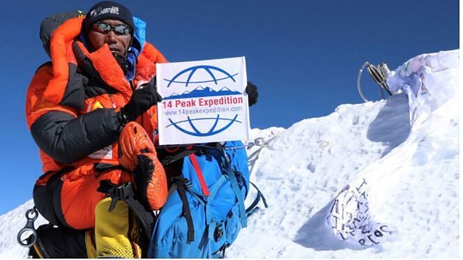 Kami Rita, en el Everest.