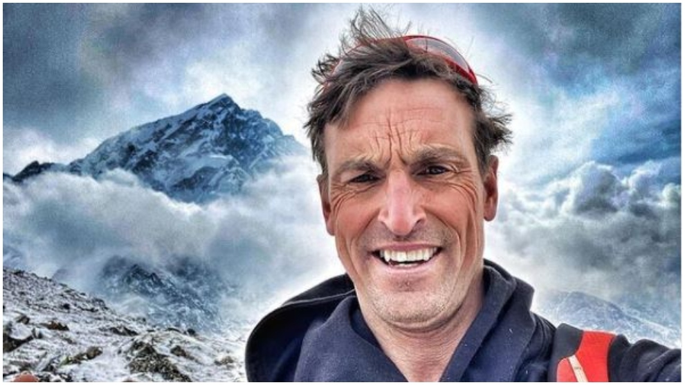 Kenton Cool, en el Everest.