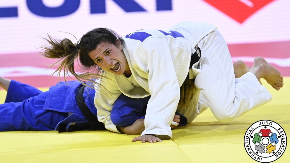 La judoca española Ana Pérez Box.