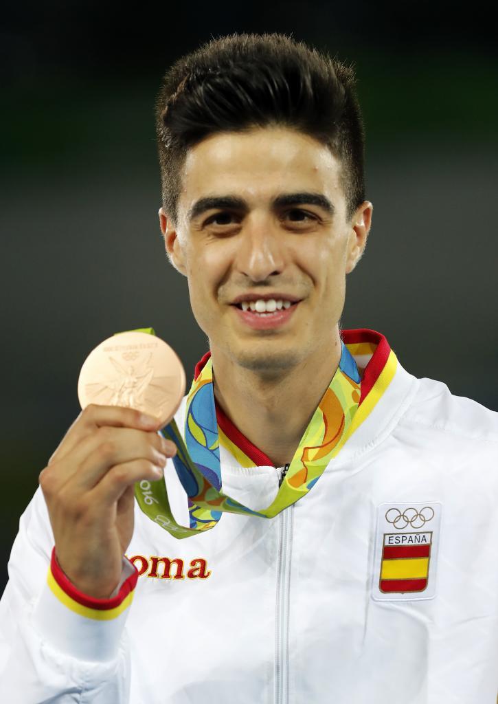 Joel González, con el bronce olímpico en Río 2016.