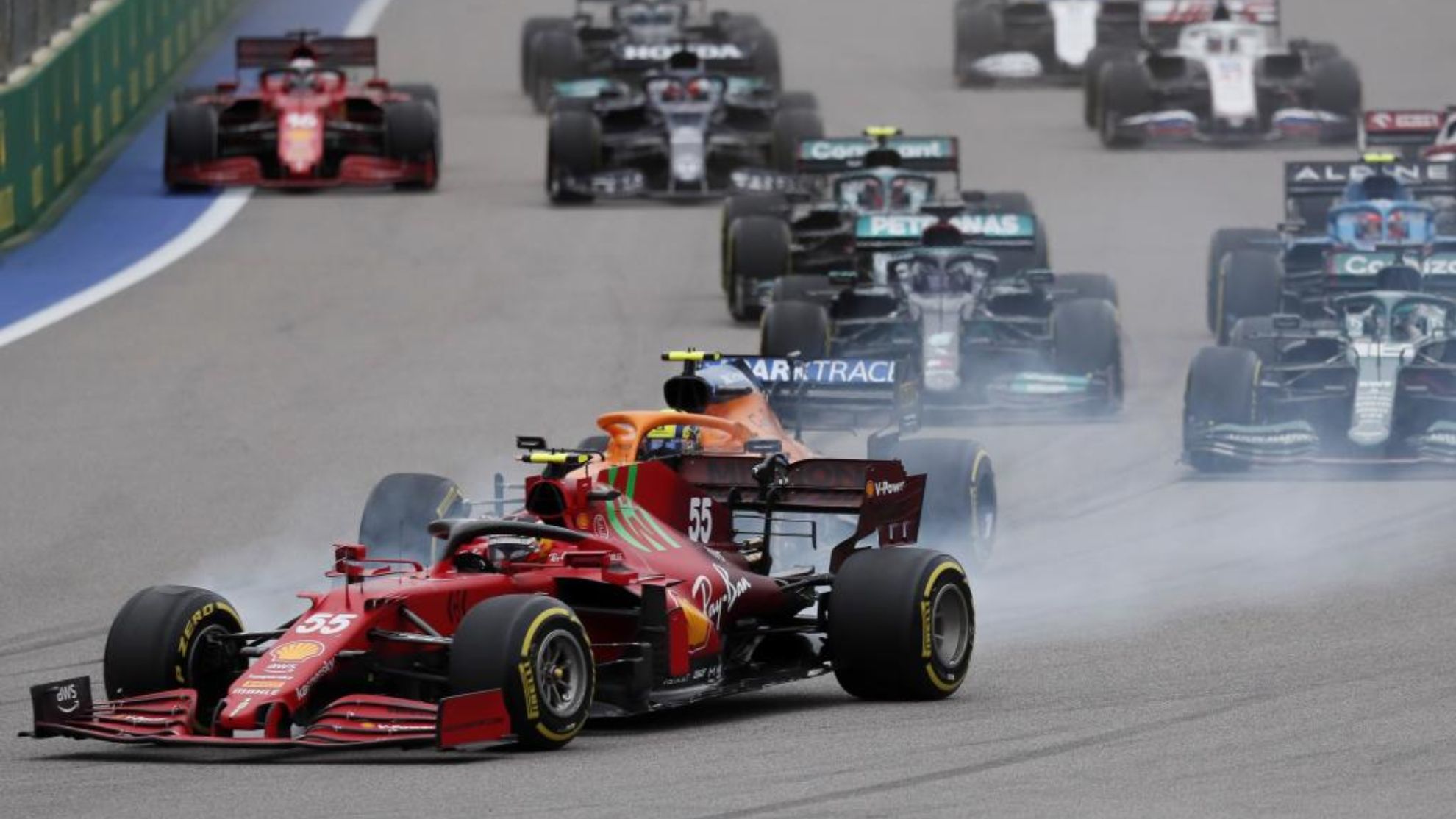 La Fórmula 1 es una de las instituciones deportivas que se han comprometido.