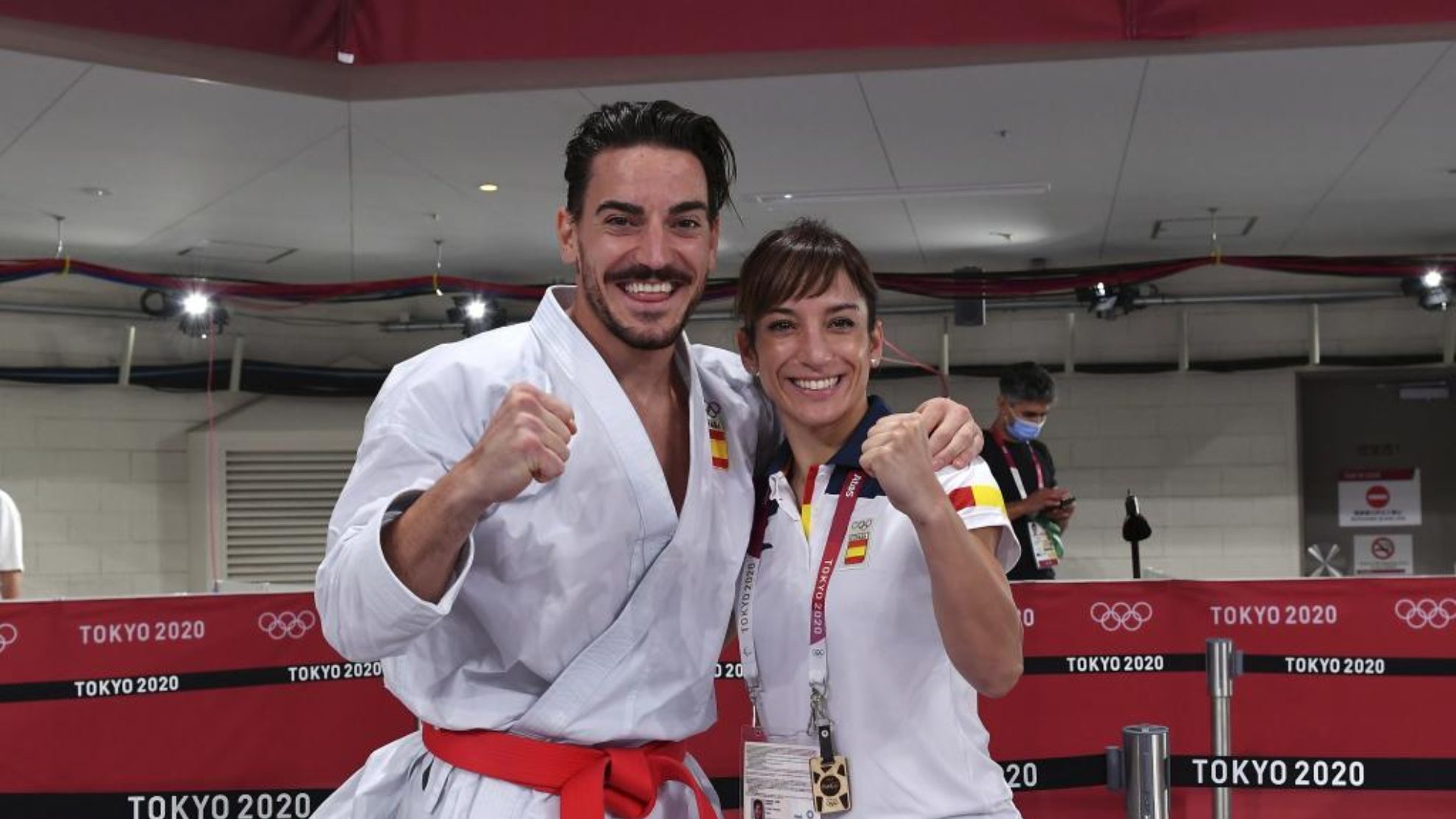 Damián Quintero y Sandra Sánchez.