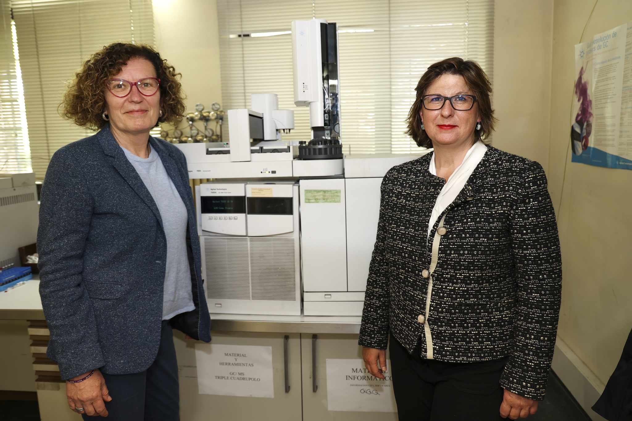 Rosa Ventura y Gloria Muñoz, directoras de los laboratorios antidopaje de Madrid y Barcelona.