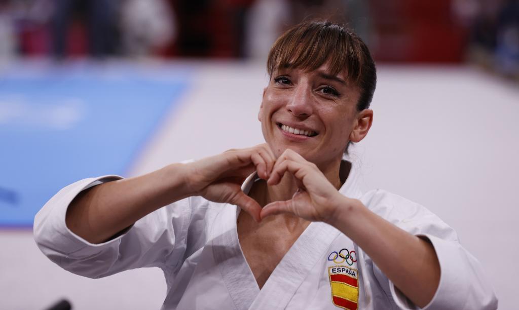 Sandra Sánchez, en los Juegos Olímpicos de Tokio