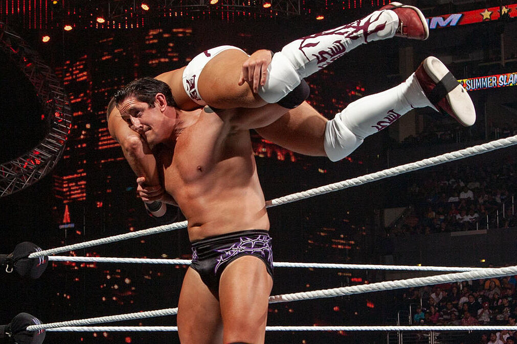 Wade Barrett, en su época como luchador de WWE