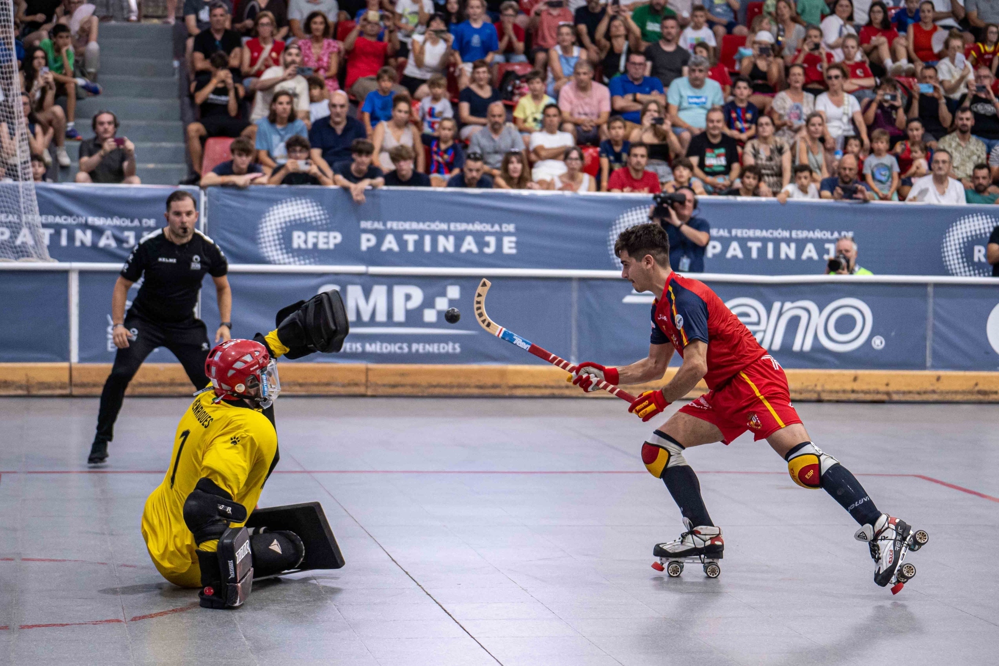 Hockey patines españa portugal hoy