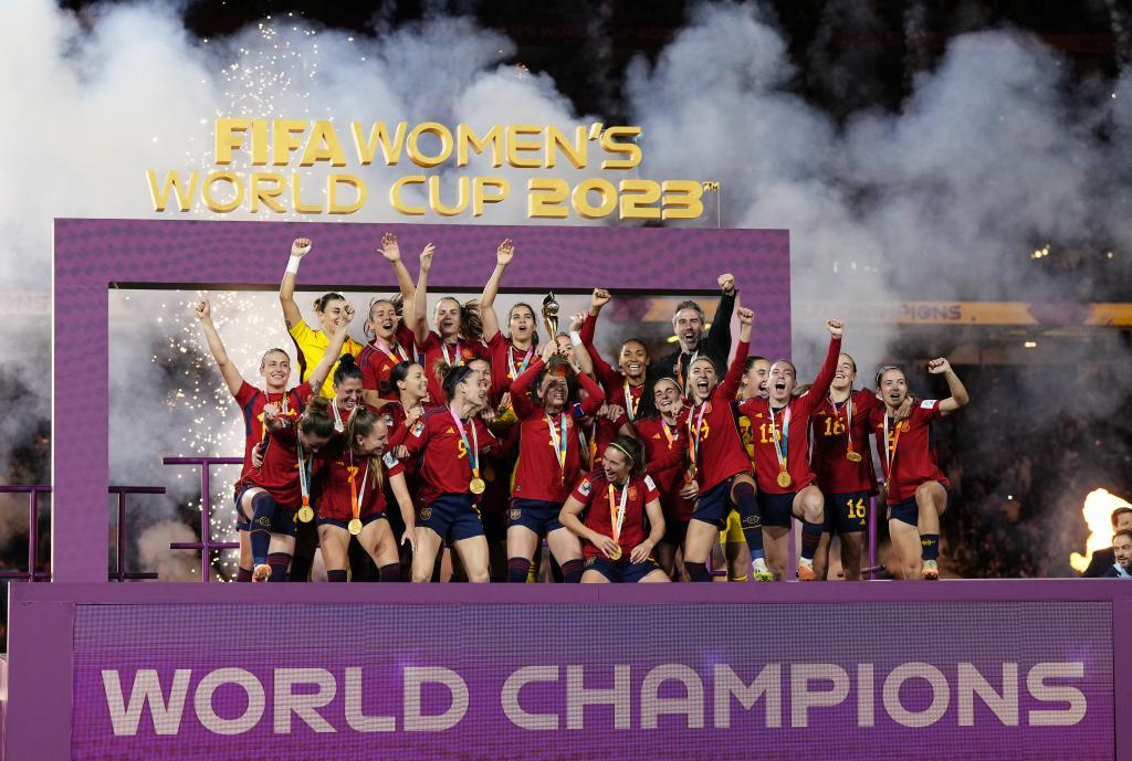 La Selección femenina, campeonas del mundo 2023.