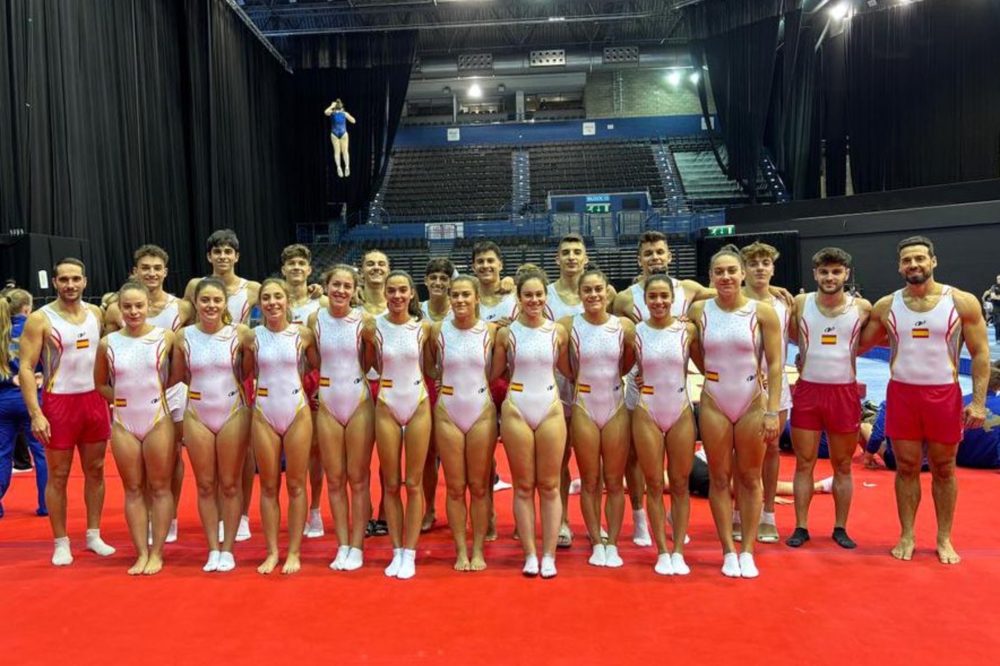 La selección española que competirá en los Mundiales de trampolín