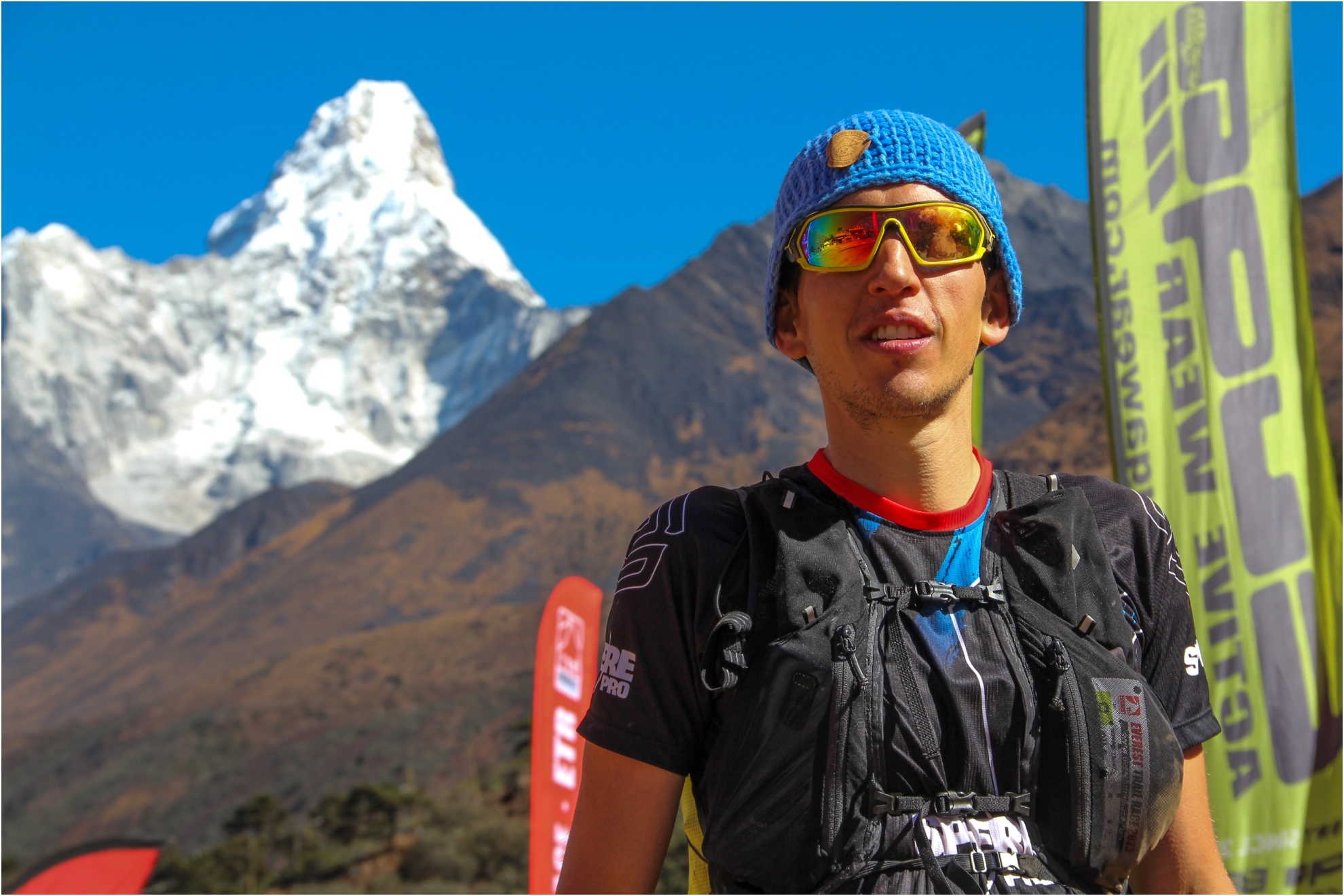Marc Ollé, en la Everest Trail Race.
