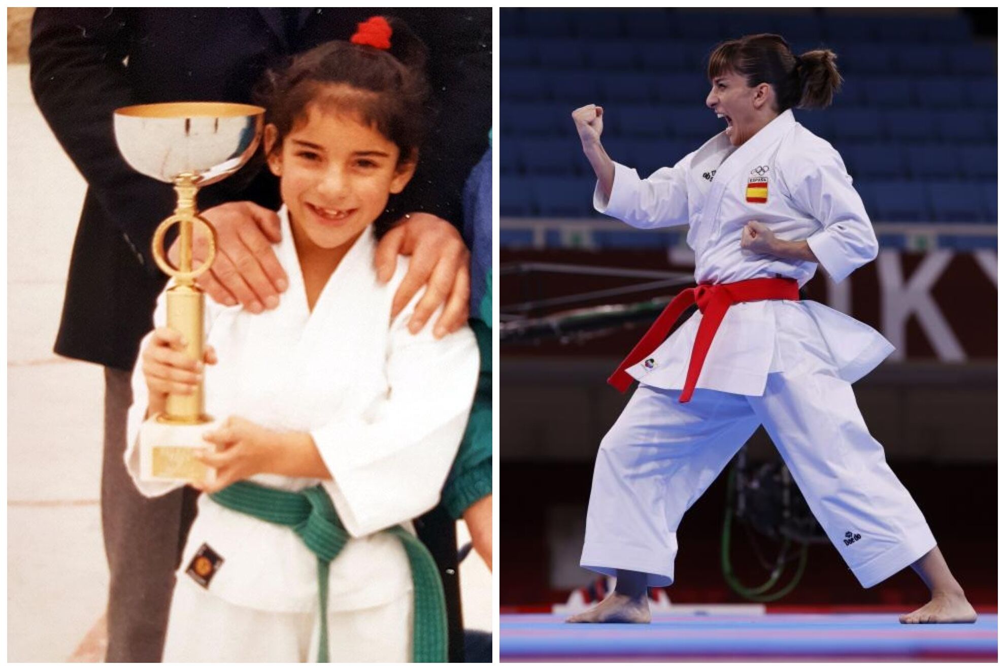La campeona olímpica y bicampeona mundial Sandra Sánchez empezó en el karate con 4 años