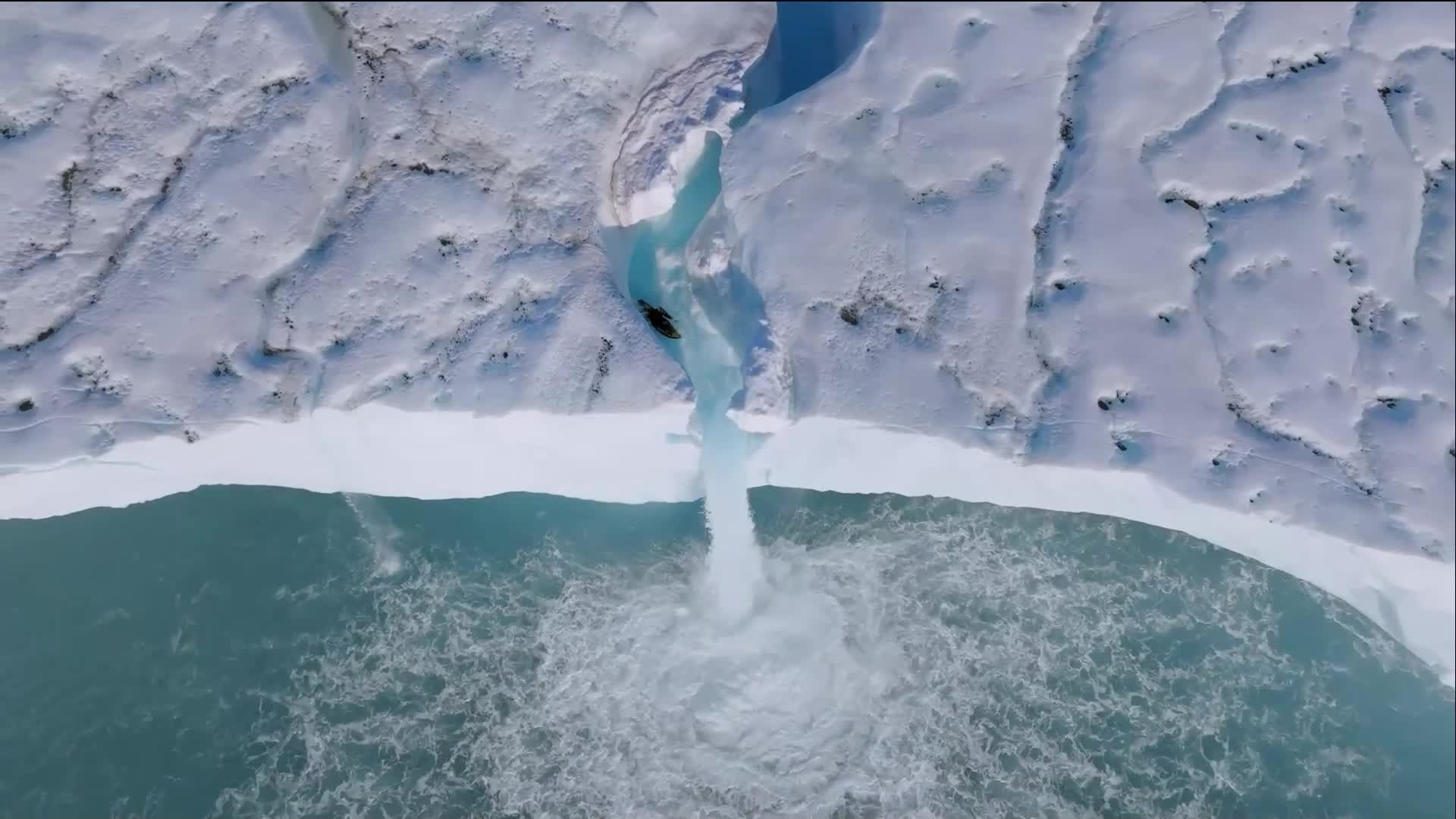 El deportista se adentra en el corazón del Ártico