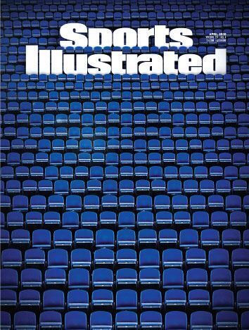El virus actual. La portada de Sports Illustrated de esta semana refleja el efecto del coronavirus sobre el deporte. Una marea azul de asientos vacíos sin más palabras sirve para reflejar que se terminó el espectáculo.