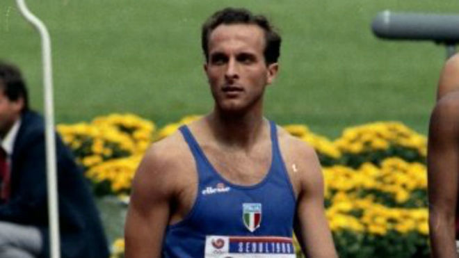Donato Sarabia. Atleta italiano campeón europeo en pista cubierta. 56 años (Septiembre 1963-Abril 2020)