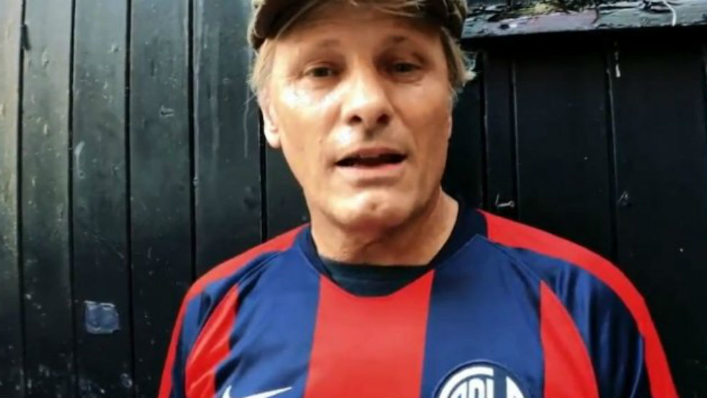 Viggo Mortensen es un acérrimo hincha de San Lorenzo