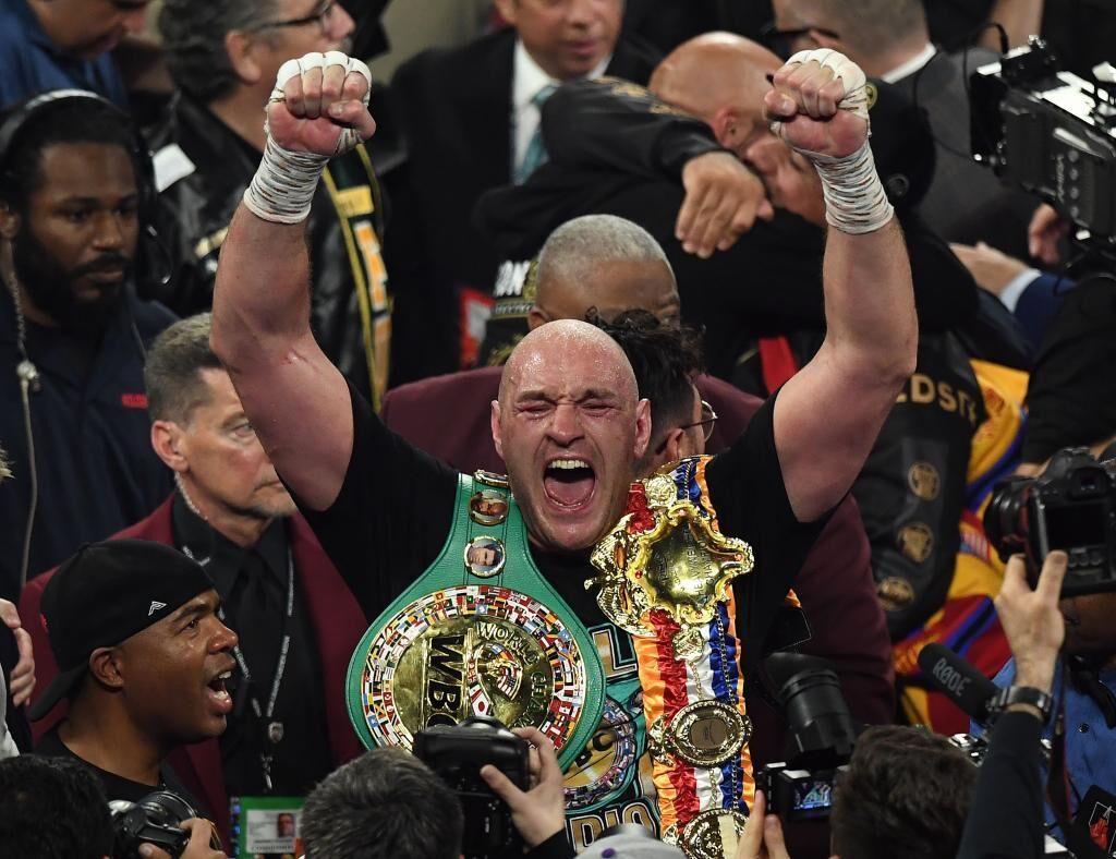 11. Tyson Fury (boxeo): 57 millones de dólares.