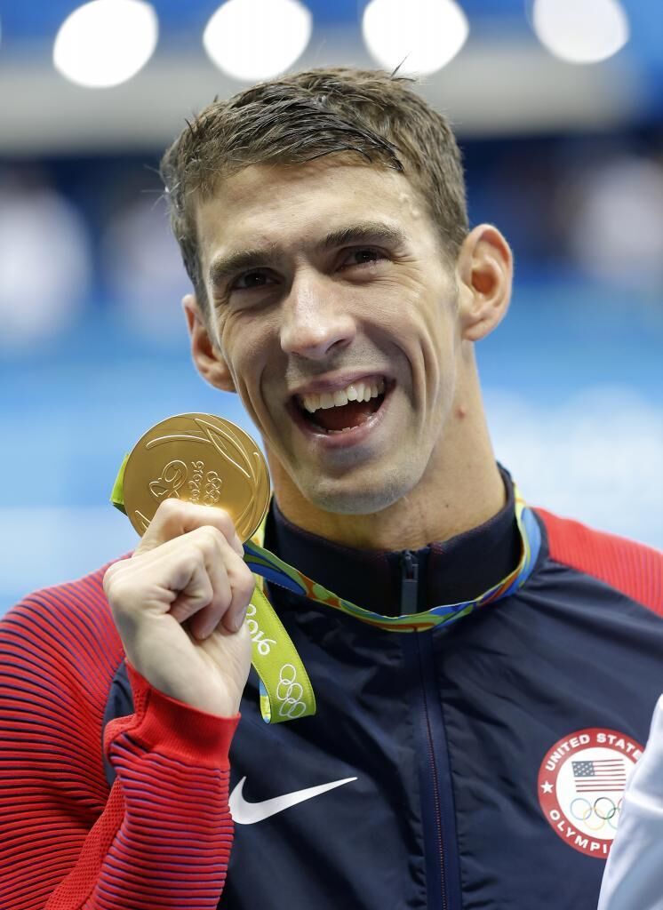 1. Michael Phelps: 28 medallas