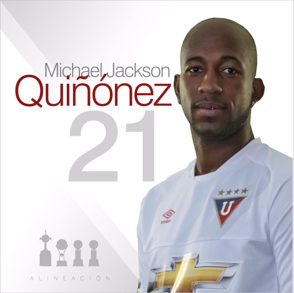 Michael Jackson Quiñónez es un futbolista ecuatoriano que ha llegado a debutar con su selección.