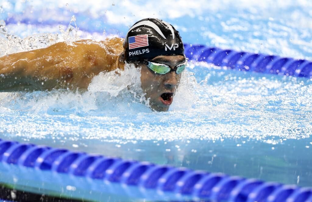 Las 28 medallas olímpicas de Michael Phelps