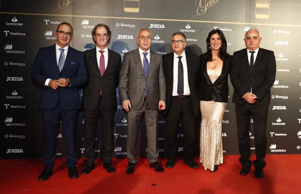 Juan Ignacio Gallardo, Julián Redondo, Alejandro Blanco, Roberto Gómez, Cristina Cubero y Pedro Pablo San Martín.
