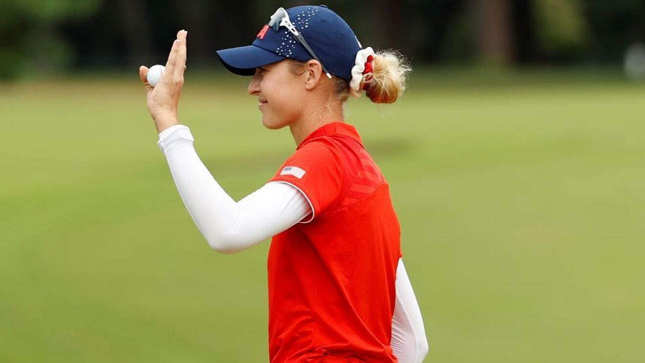 9. Nelly Korda (Estados Unidos, 23 años, golf), 5,15 millones de euros. La mejor jugadora de golf del mundo, campeona del PGA Femenino, oro olímpico en Tokio y la deportista más joven en la lista de 'Forbes'.
