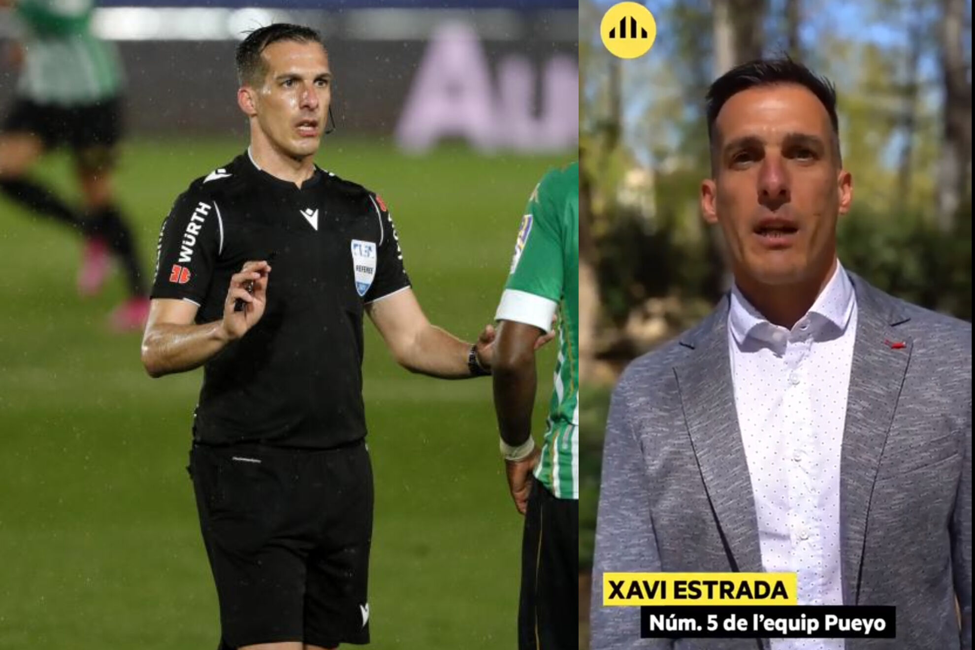 Estrada Fernández (árbitro), número 5 en la lista de ERC por Lleida