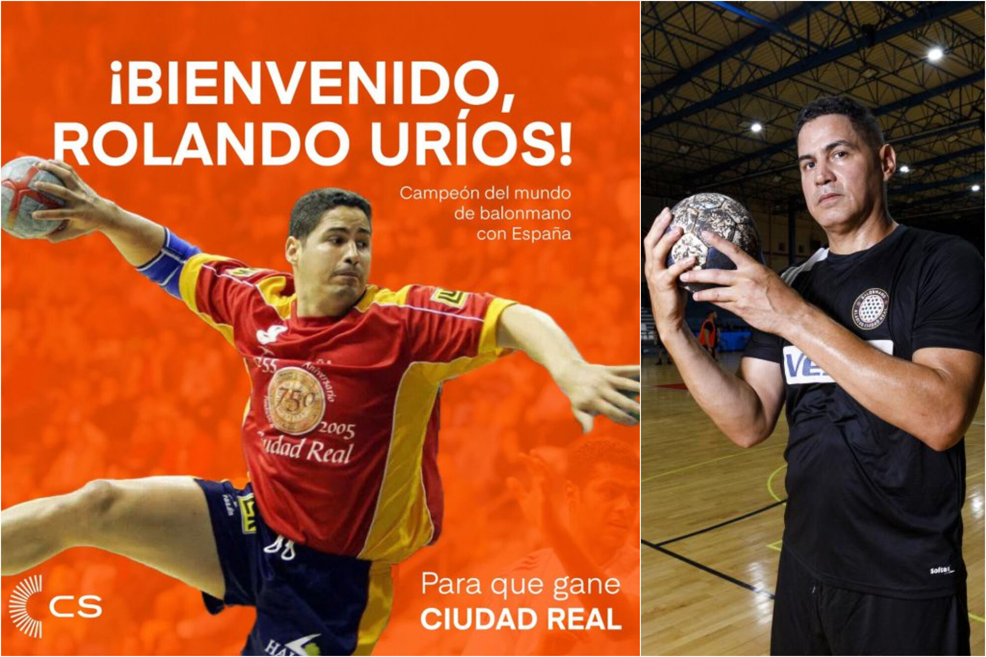 Rolando Uríos (balonmano), ): número 3 en la lista de Ciudadanos por Ciudad Real
