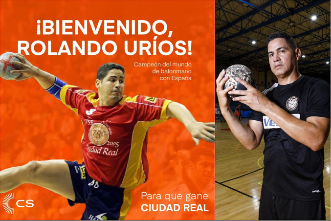 Rolando Uríos (balonmano), número 3 en la lista de Ciudadanos por Ciudad Real