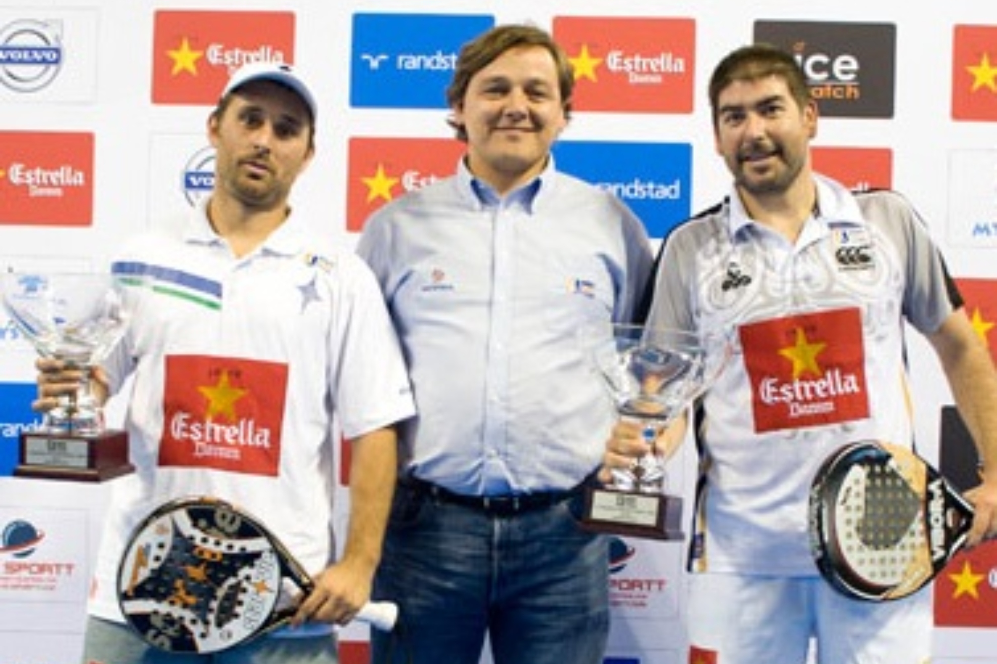 Mati Díaz y Cristian Gutiérrez. 2 títulos.