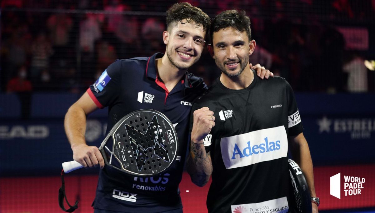 Agustín Tapia y Sanyo Gutiérrez. 5 títulos.