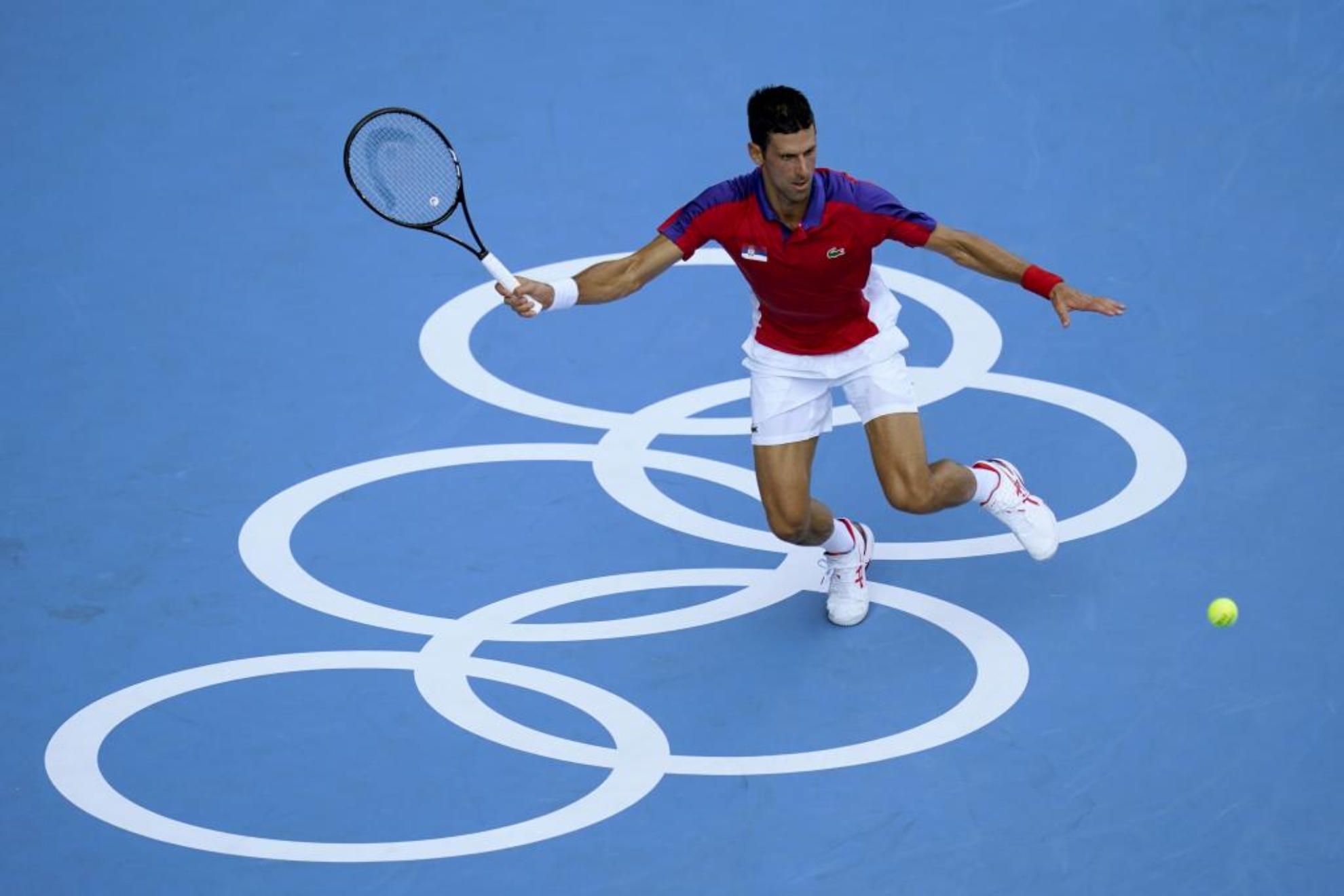 Novak Djokovic, durante los Juegos Olímpicos de Tokio 2020