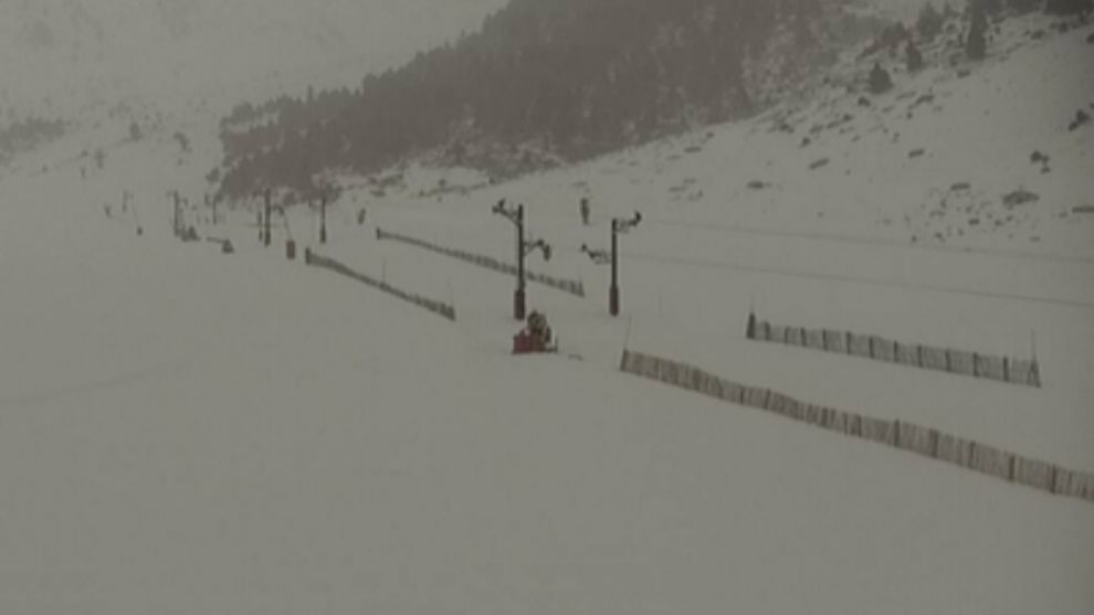El temporal 'Gloria' comienza a afectar las pistas del Pirineo oriental