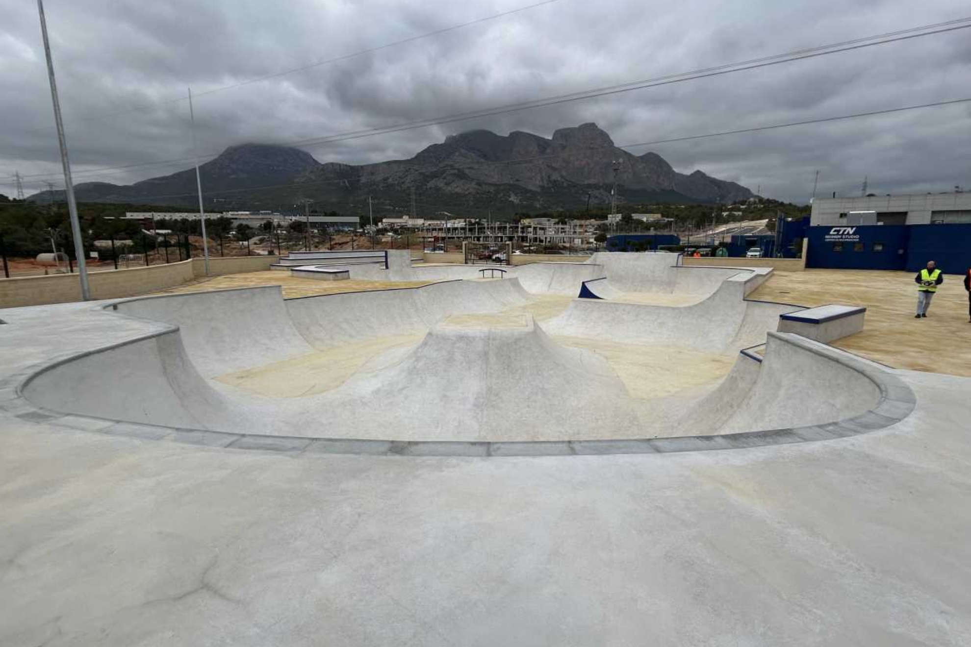 Una imagen del skatepark de La Nucía