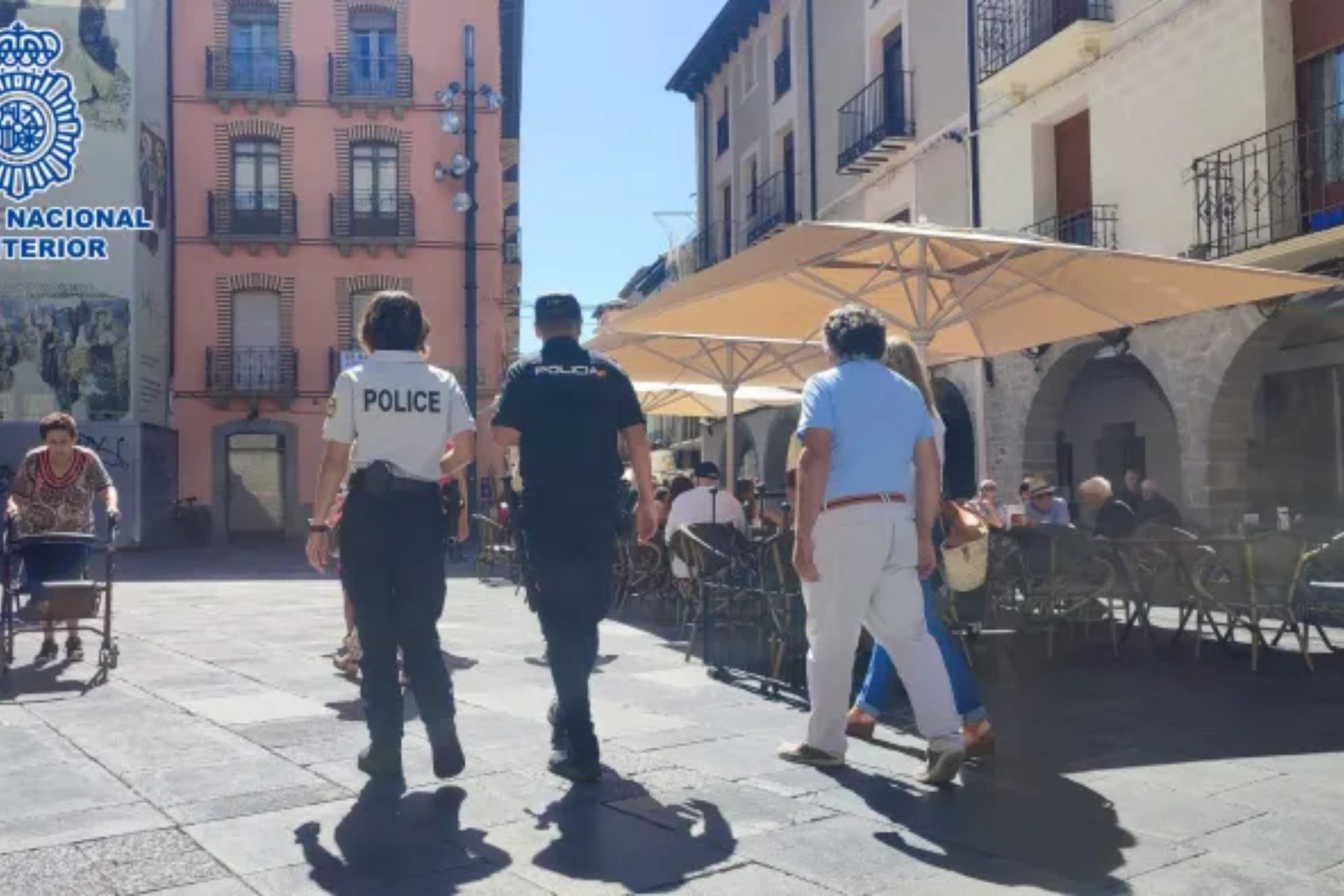 Cooperación de policías española y francesa en Jaca