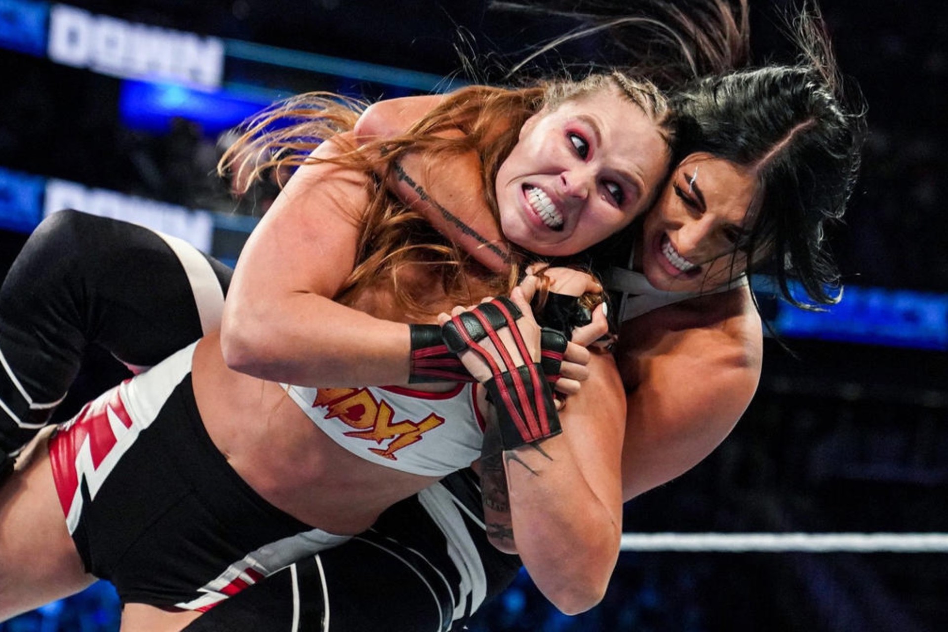 Ronda Rousey vs. Sonya Deville.