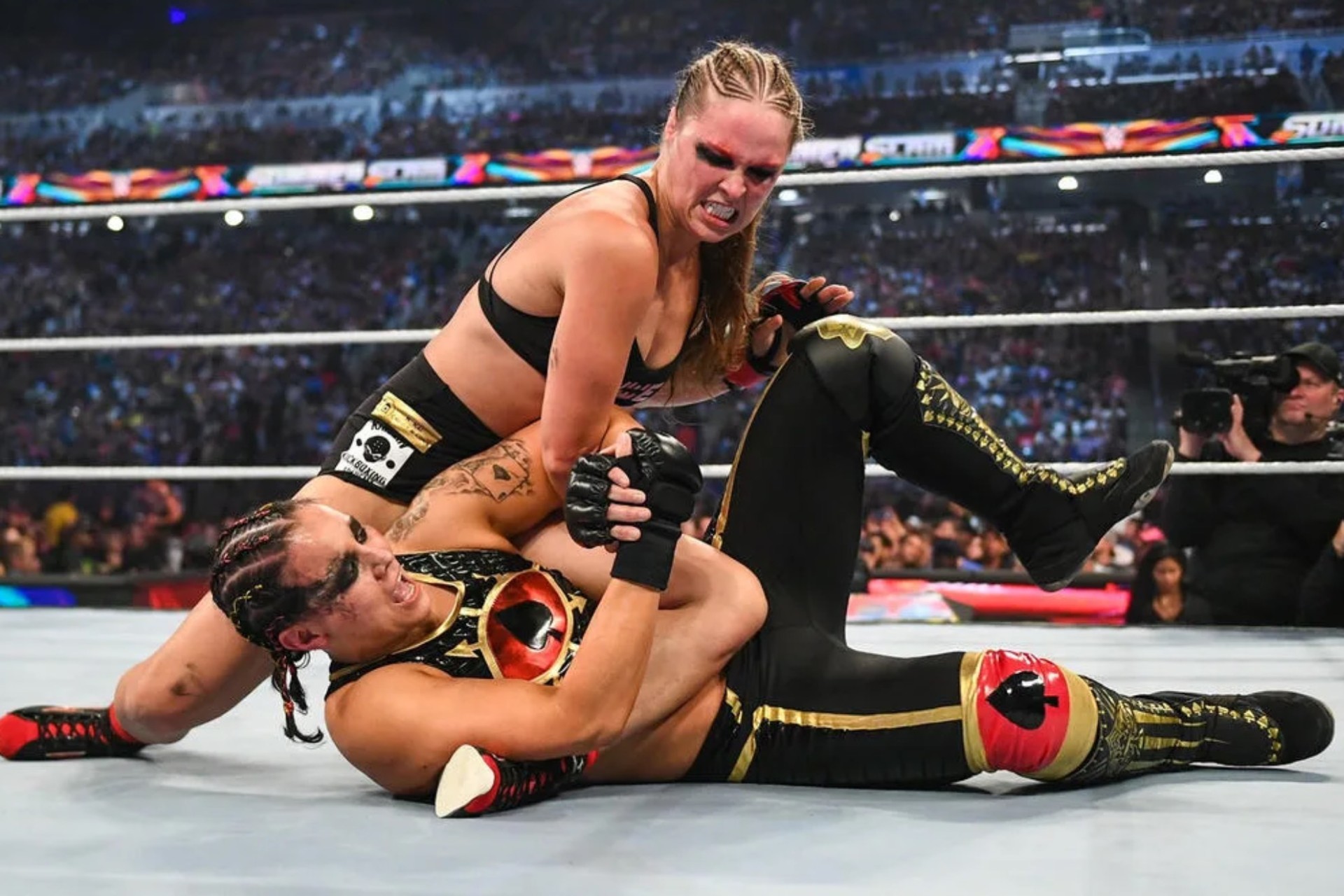 Último combate de Ronda Rousey en WWE.