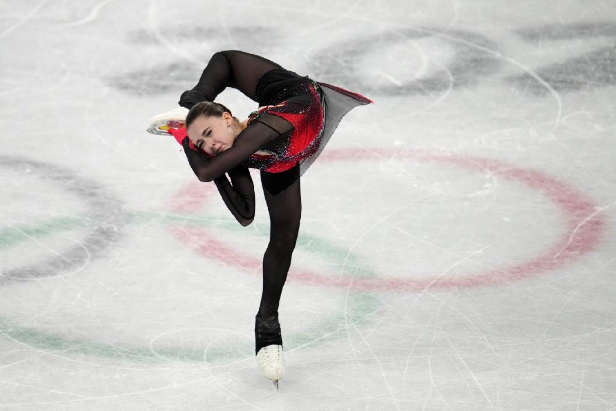 Kamila Valieva, en competición