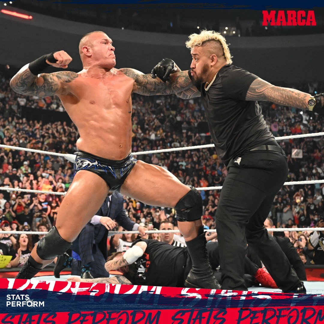 The Bloodline vs. Randy Orton y Kevin Owens.