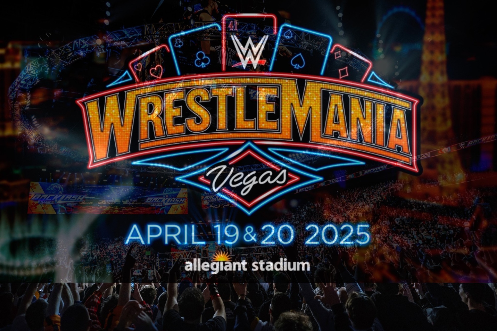 WrestleMania 41 será en Las Vegas.