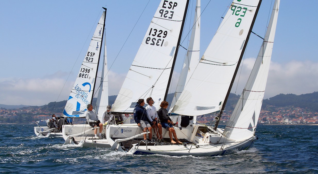 Punto y final para las Sailway Series tras 4 actos de competición en la ría de Vigo