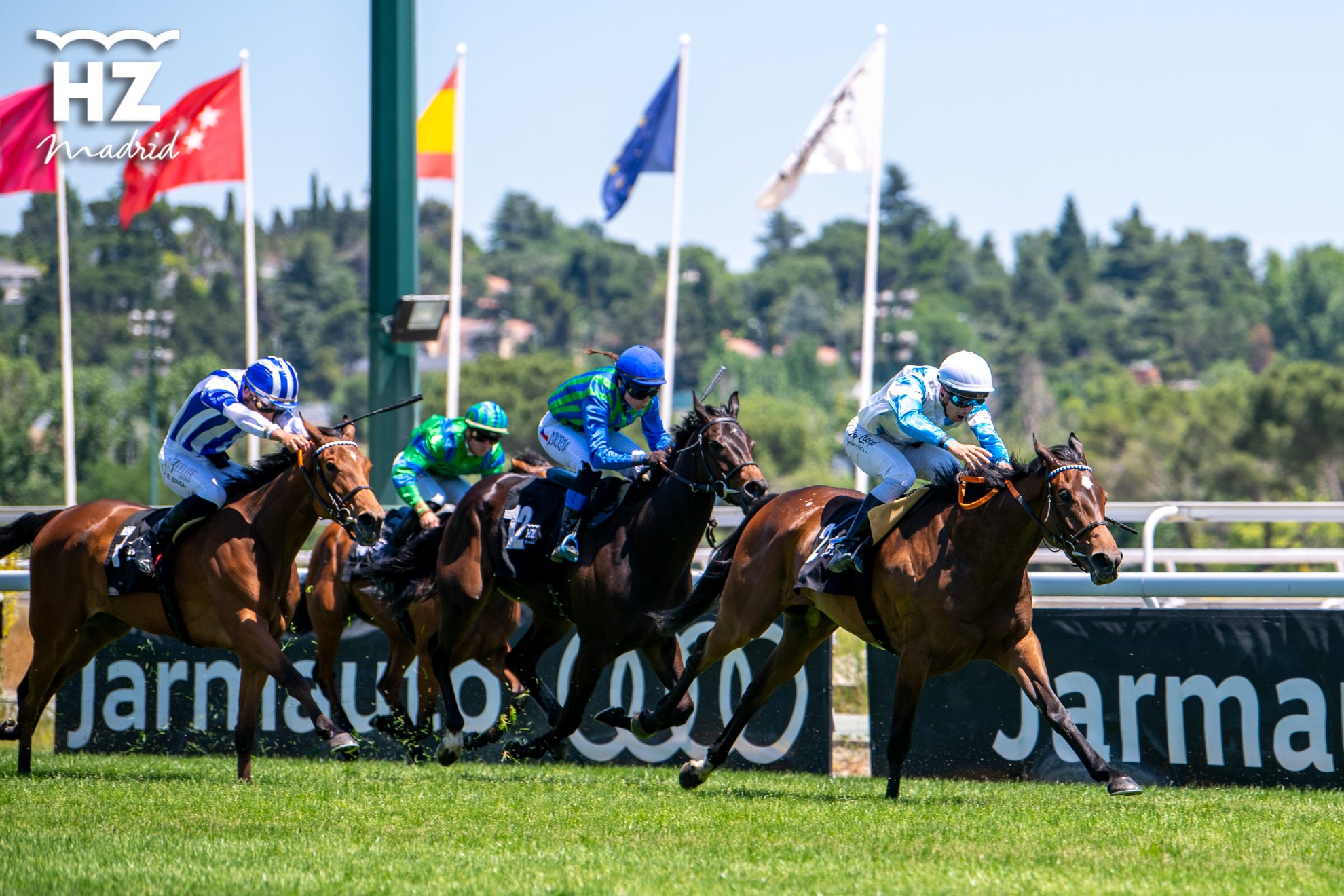 Caccia di Diana, con Nico Valle se paseó en el Premio Beamonte