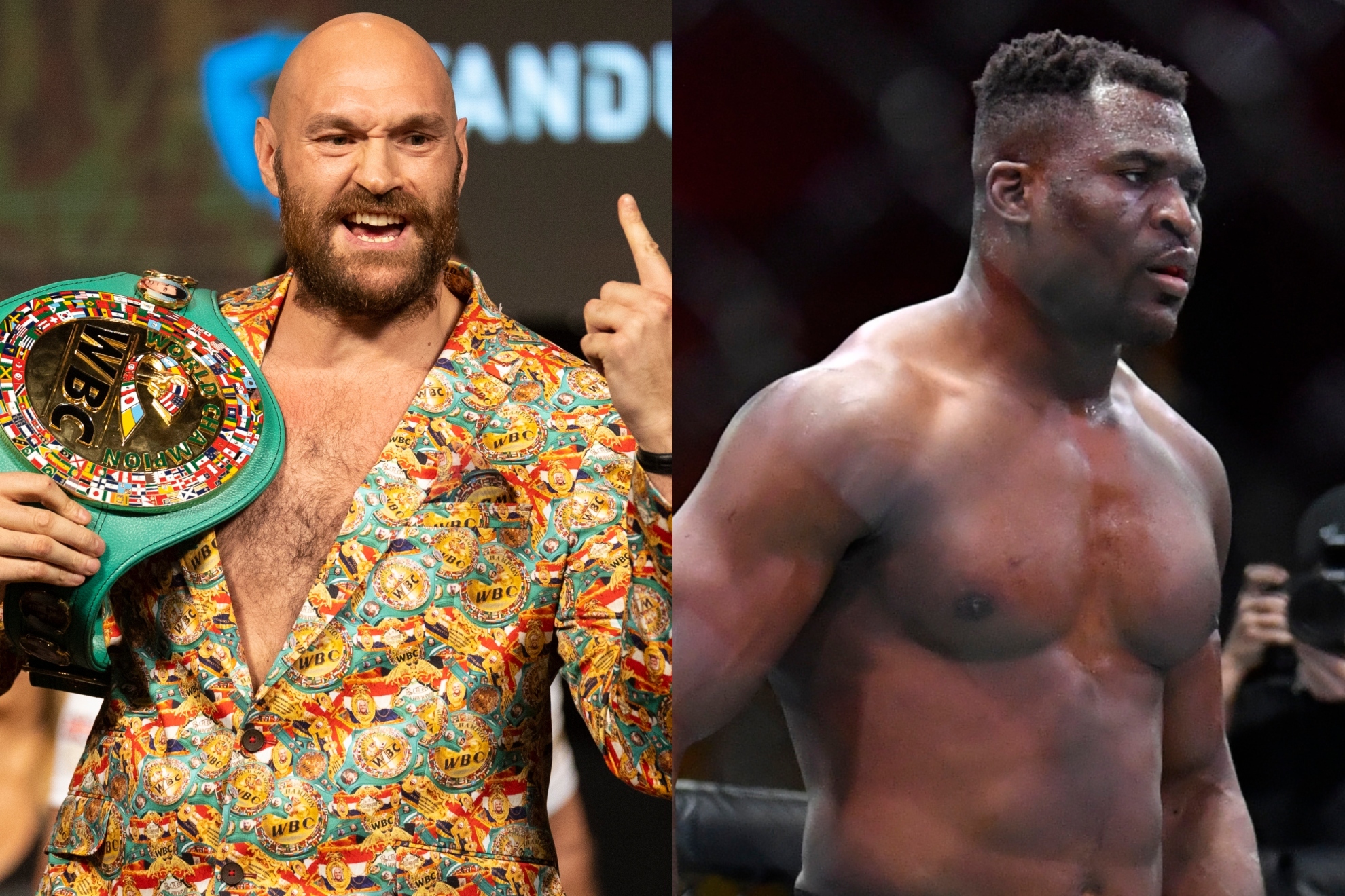 Tyson Fury y Francis Ngannou se enfrentarán en un combate de boxeo oficial  de casi 100 millones | Marca