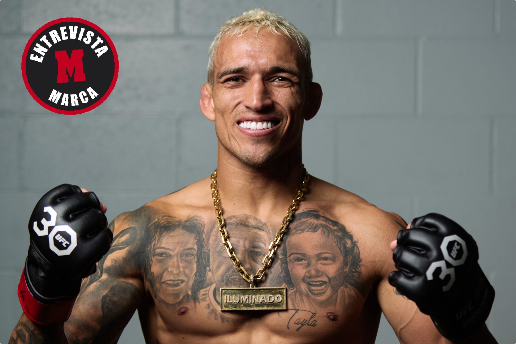 Charles Oliveira Soy el niño que llegó al mundo desde la favela Marca