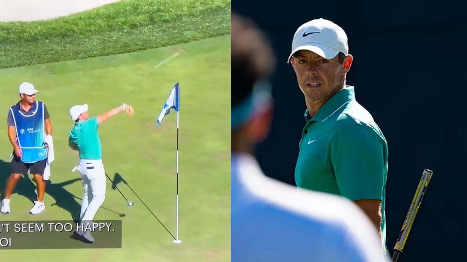 Rory McIlroy livid with fan after bizarre prank costs him a birdie at