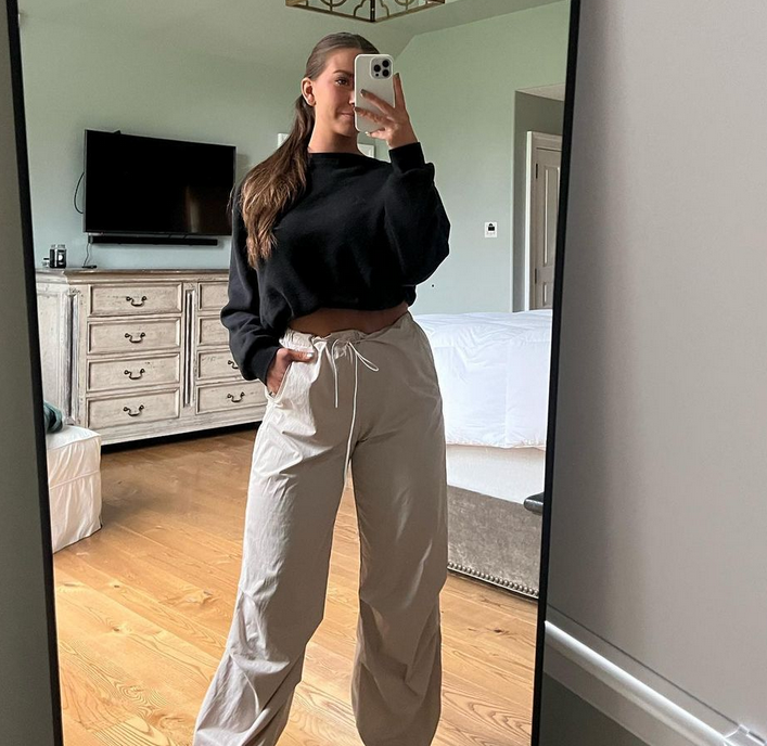 Kelsey Holmer sobre Lane Johnson: "Ese culo va a la Super Bowl"