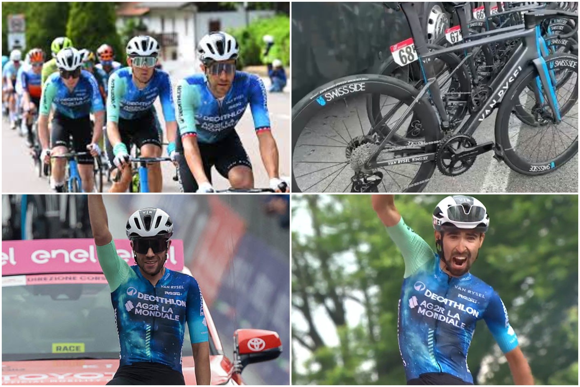 Giro Italia El secreto de un Decathlon de moda nuevo sponsor cambios en el staff y una bici voladora Marca
