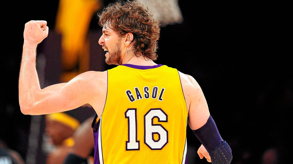 Camiseta gasol lakers online