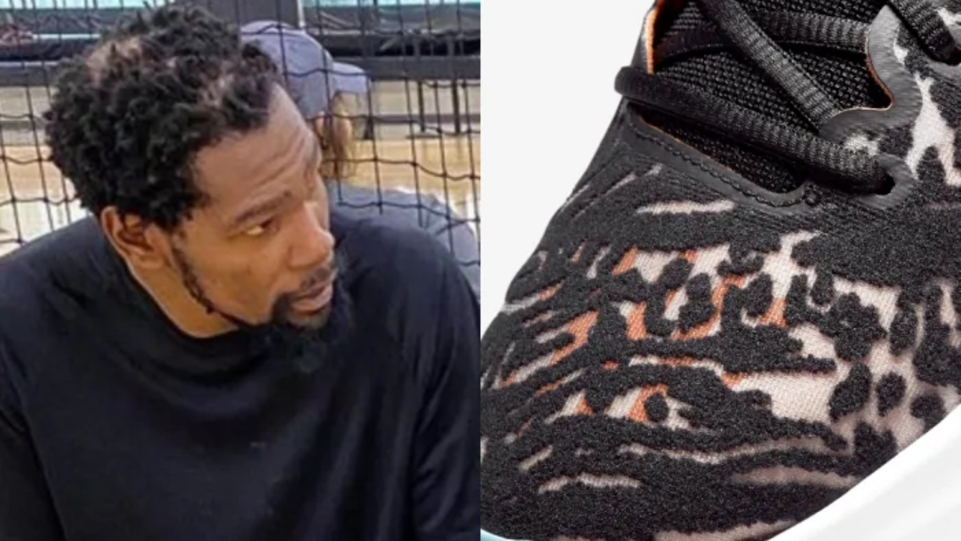 El diseño de la nueva zapatilla de Durant está inspirado en su pelo?