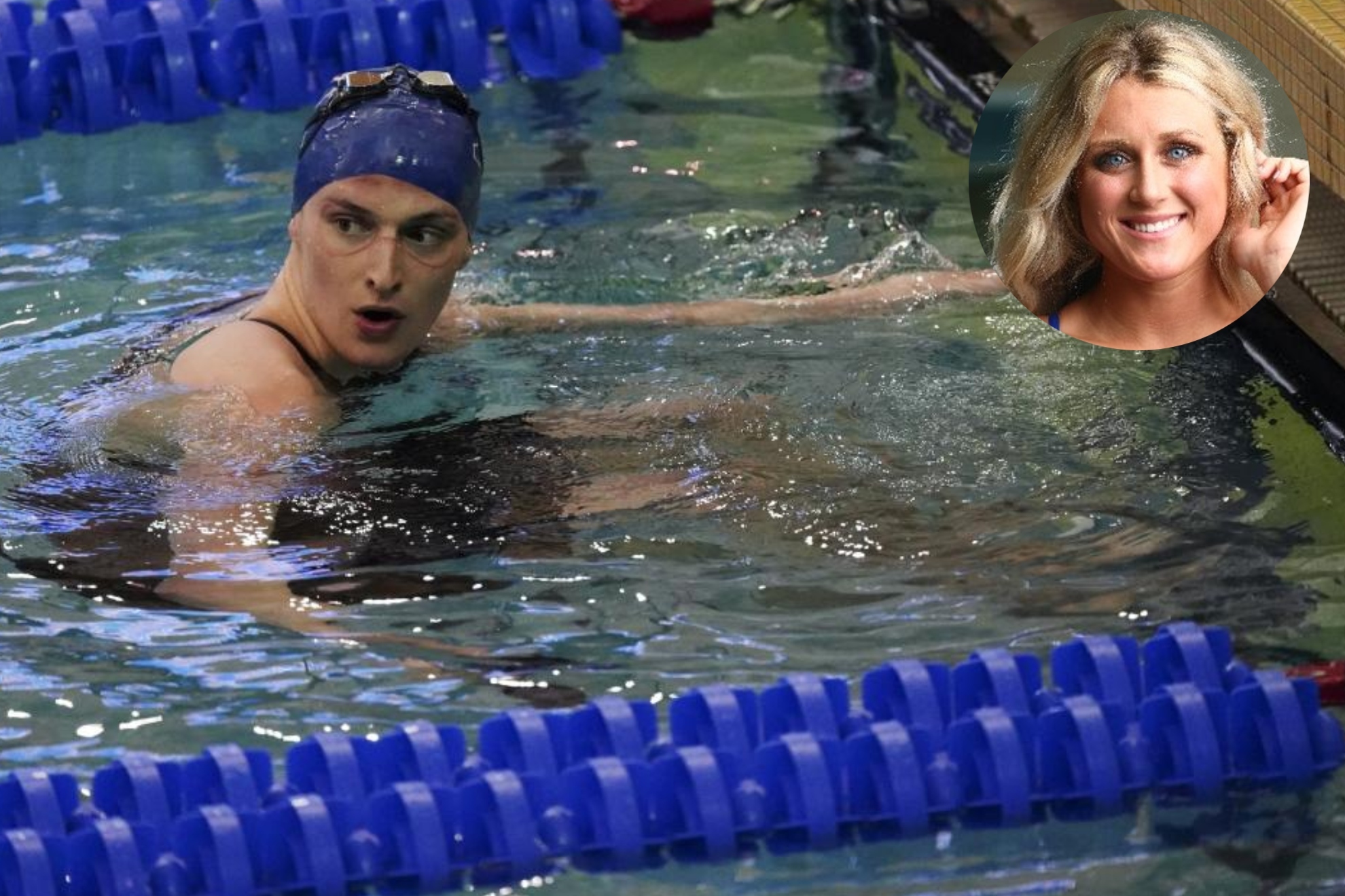 Las quejas de una compañera de la nadadora trans Lia Thomas: "Nos obligan a cambiarnos con un hombre" | Marca